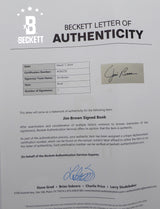 Jim Brown Autographed Book Cleveland Browns Beckett BAS #AC85220