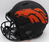 Russell Wilson & Jerry Jeudy Autographed Black Eclipse Full Size Authentic Helmet Denver Broncos "Let's Ride & Uncommon" LE #4/6 Fanatics Holo #DQ16478304