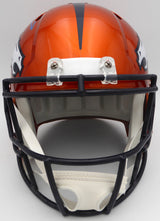 Russell Wilson Autographed Orange Flash Full Size Replica Helmet Denver Broncos Fanatics Holo #QL84418437