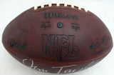 Jim Taylor Autographed NFL Leather Football Green Bay Packers "4X NFL Champ, HOF 76, 1962 MVP" PSA/DNA #AC17254