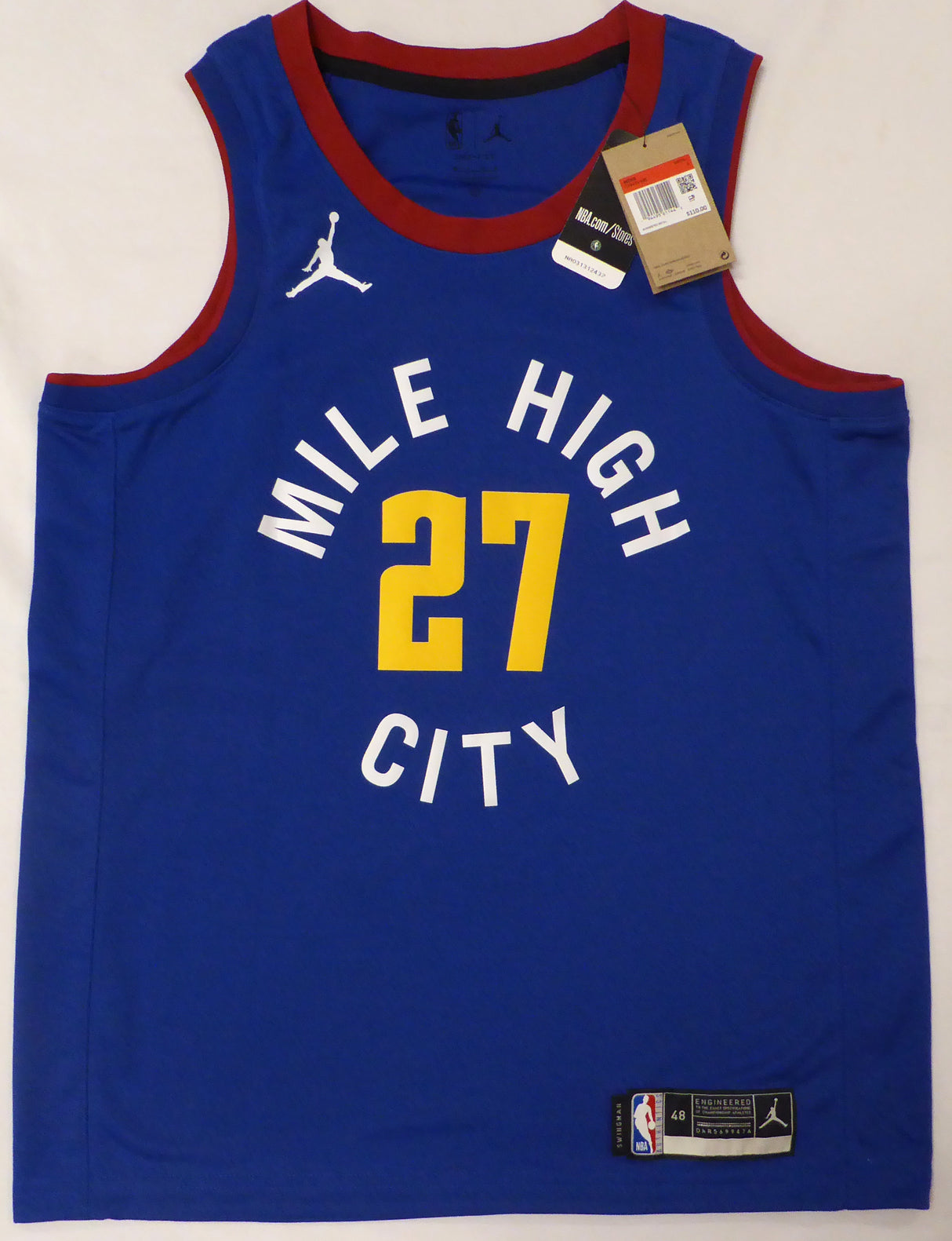 Denver Nuggets Jamal Murray Autographed Royal Blue Nike Jersey Fanatics #SV33329632