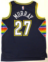 Denver Nuggets Jamal Murray Autographed Dark Blue Nike Jersey Fanatics #SV33329636
