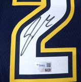 Denver Nuggets Jamal Murray Autographed Dark Blue Nike Jersey Fanatics #SV33329636