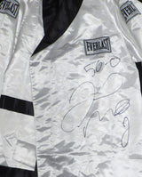 Floyd Mayweather Autographed White Everlast Robe "50-0" JSA #WPP568081