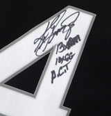 Seattle Mariners Ken Griffey Jr. Autographed Black Nike Jersey "13X AS, 10X GG, A.C.T." Beckett BAS QR #1W448996