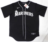 Seattle Mariners Ken Griffey Jr. Autographed Black Nike Jersey "13X AS, 10X GG, A.C.T." Beckett BAS QR #1W448996