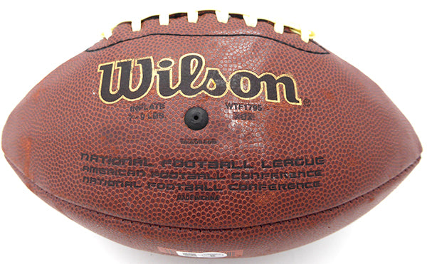 Marshawn Lynch & Matt Hasselbeck Autographed Football Seattle Seahawks Beckett BAS QR #BS30355