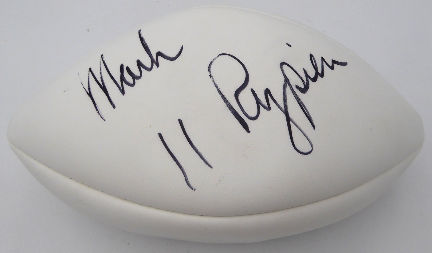 Mark Rypien Autographed Football Washington Redskins Beckett BAS QR #BS30359