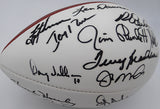 Super Bowl MVP's Autographed Football With 21 Signatures Including Bart Starr, Joe Montana, Terry Bradshaw, Jerry Rice and Troy Aikman Beckett BAS QR #AE16697