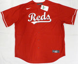 Cincinnati Reds Elly De La Cruz Autographed Red Nike Jersey "MLB Debut 6/6/23" Beckett BAS QR #W710326