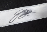 Las Vegas Raiders Geno Smith Autographed Black Custom Jersey Beckett BAS QR #2W939521
