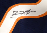 Chicago Bears Devin Hester Autographed Blue Custom Jersey Beckett BAS QR #BS43445