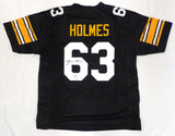 Pittsburgh Steelers Ernie Holmes Autographed Black Custom Jersey PSA/DNA #Y80208