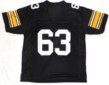 Pittsburgh Steelers Ernie Holmes Autographed Black Custom Jersey PSA/DNA #Y80208