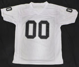 Oakland Raiders Jim Otto Autographed White Custom Jersey "HOF 1980" GTSM Holo SKU #266447
