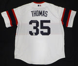 Chicago White Sox Frank Thomas Autographed White Nike Jersey Fanatics Holo #ZL88412486