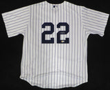 New York Yankees Juan Soto Autographed White Nike Jersey Beckett BAS QR #BK80956
