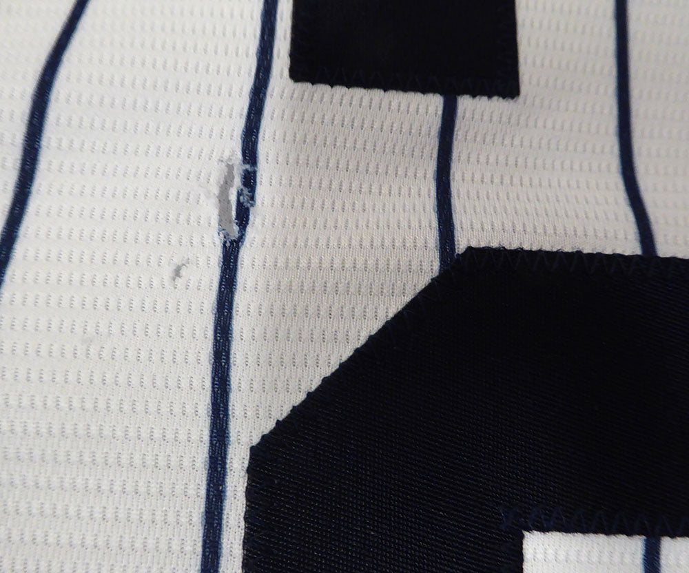 New York Yankees Juan Soto Autographed White Nike Jersey Beckett BAS QR #BK80956