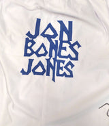 Jon Jones Autographed White Custom MMA Trunks Beckett BAS QR #WJ76305