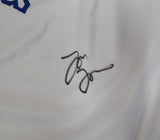 Jon Jones Autographed White Custom MMA Trunks Beckett BAS QR #WJ76302
