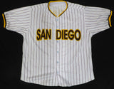 San Diego Padres Fernando Tatis Jr. Autographed White Custom Jersey Beckett BAS QR #WU84323