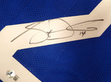 Seattle Seahawks Sam Darnold Autographed Blue Jersey SB LX Champions Beckett BAS QR #4W769237