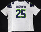 Seattle Seahawks Richard Sherman Autographed White Nike Jersey RS Holo #13473