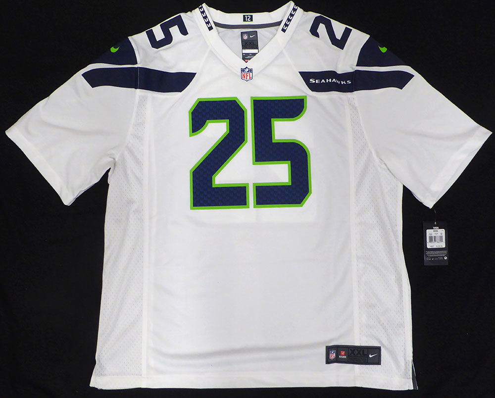 Seattle Seahawks Richard Sherman Autographed White Nike Jersey RS Holo #13473