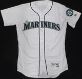 Seattle Mariners Ichiro Suzuki Autographed White Authentic Majestic Jersey MLB Holo #JD345231