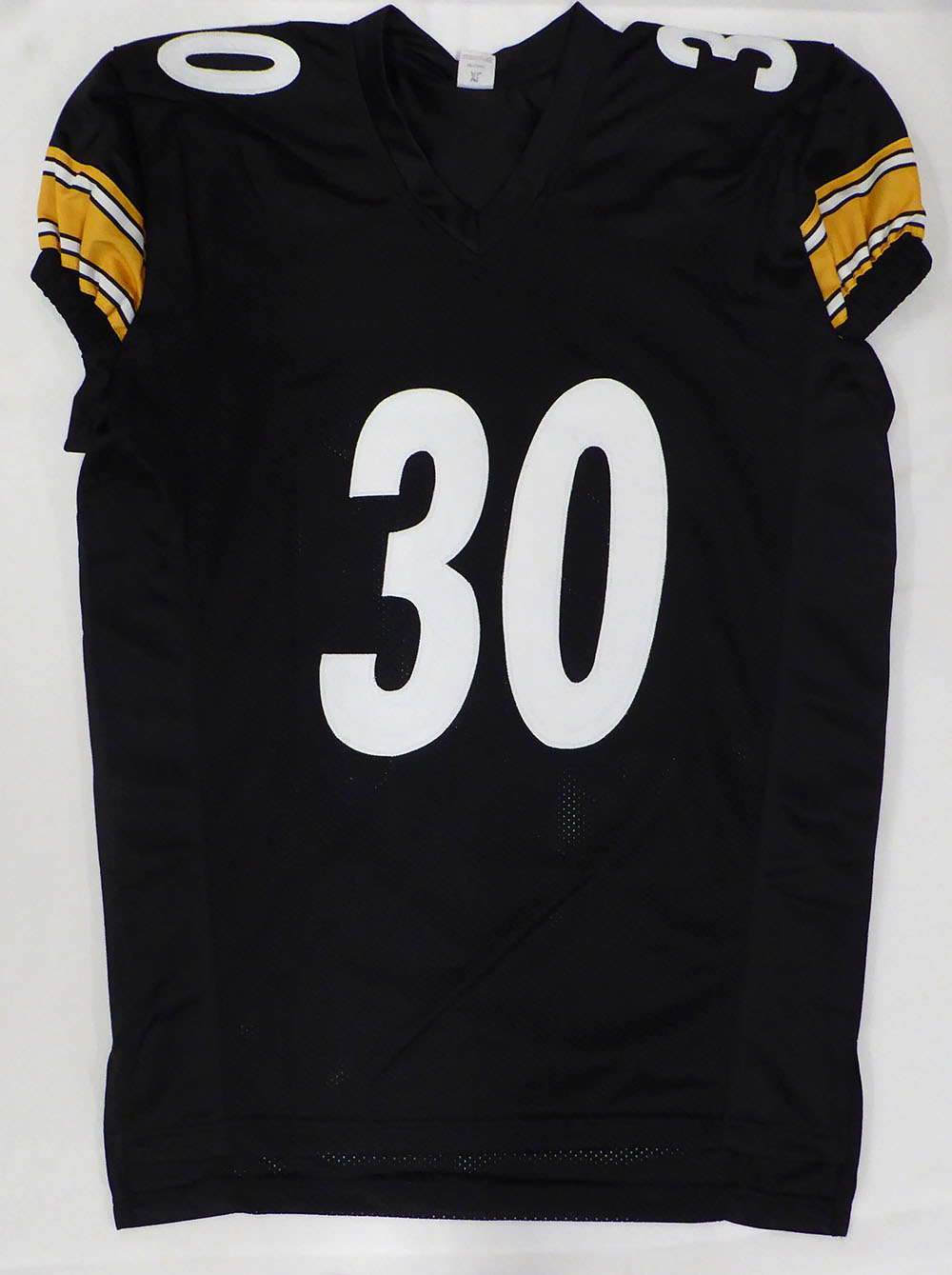 Pittsburgh Steelers Jaylen Warren Autographed Black Jersey Beckett BAS QR #1W174974