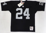 Oakland Raiders Charles Woodson Autographed Black Authentic Mitchell & Ness Jersey Fanatics Holo #XP14362984