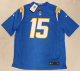 Los Angeles Chargers Ladd McConkey Autographed Blue Nike Jersey Beckett BAS QR #1W661797