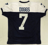 Dallas Cowboys Trevon Diggs Autographed Blue Jersey PSA/DNA #3T29724