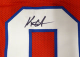 Buffalo Bills Keon Coleman Autographed Red Jersey Beckett BAS QR #1W572507