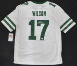 New York Jets Garrett Wilson Autographed White Nike Jersey Fanatics Holo #NB38109239
