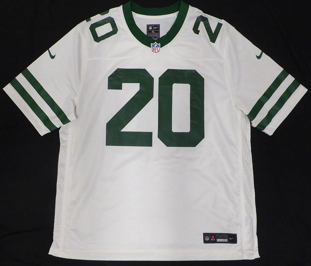 New York Jets Breece Hall Autographed White Nike Jersey Fanatics Holo #NB38150143