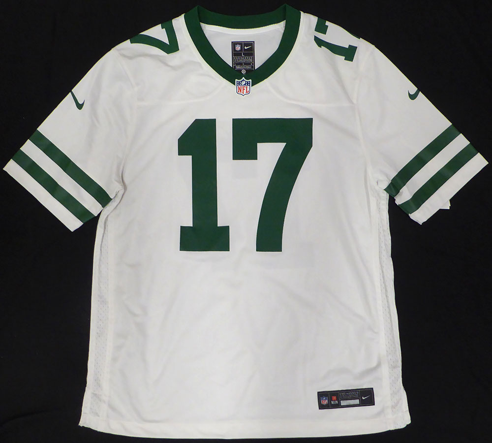 New York Jets Garrett Wilson Autographed White Nike Jersey Fanatics Holo #NB38109194