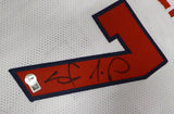 Team USA Shawn Kemp Autographed White Jersey Beckett BAS QR #4W194637