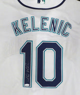 Seattle Mariners Jarred Kelenic Autographed White Jersey JSA #WIT032770
