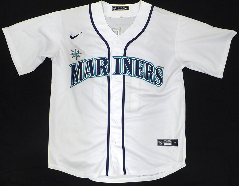 Seattle Mariners Jarred Kelenic Autographed White Jersey JSA #WIT032770
