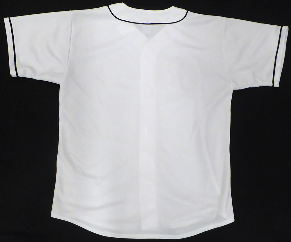 Baltimore Orioles Brooks Robinson Autographed White Russell Jersey Beckett BAS QR #BU86720