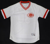 Cincinnati Reds Ken Griffey Sr. Autographed White Jersey "1980 All Star MVP" Beckett BAS QR #BU86718