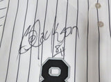 Chicago White Sox Bo Jackson Autographed White Authentic Majestic Jersey Beckett BAS #C65006