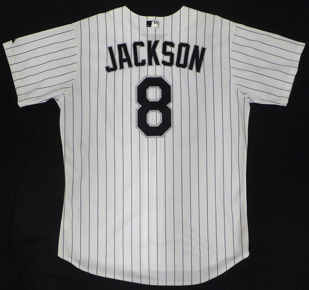 Chicago White Sox Bo Jackson Autographed White Authentic Majestic Jersey Beckett BAS #C65006