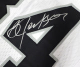 Oakland Raiders Bo Jackson Autographed White Jersey Beckett BAS QR #W295887