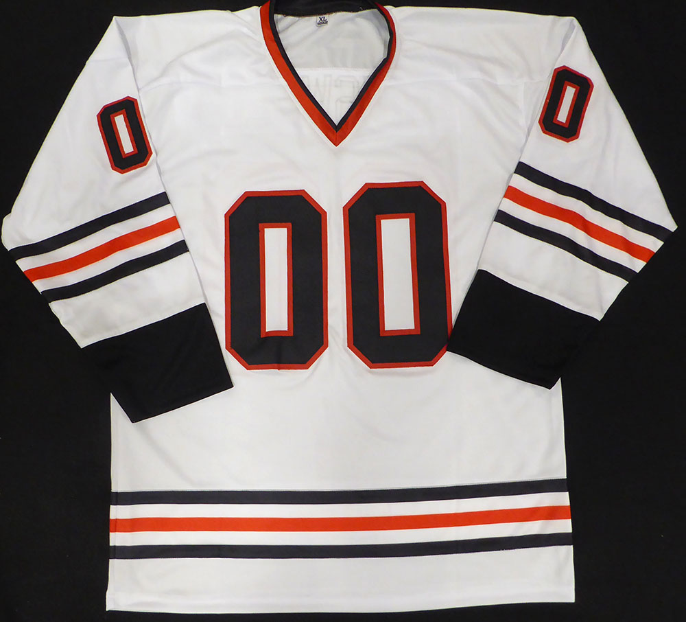 Christmas Vacation Chevy Chase Autographed White Jersey Clark Griswold Beckett BAS QR #BS70619