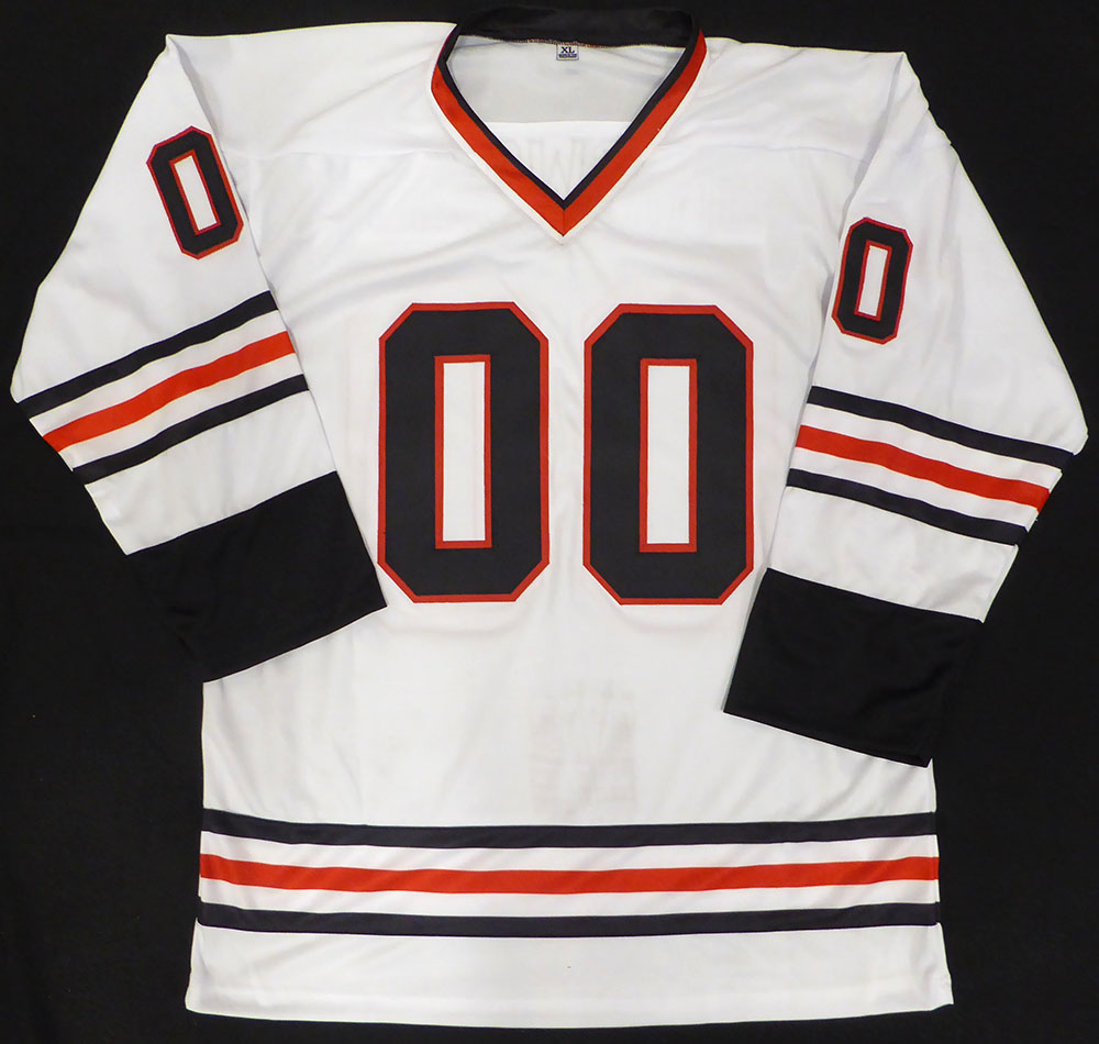 Christmas Vacation Chevy Chase Autographed White Jersey Clark Griswold Beckett BAS QR #BT00849
