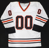 Christmas Vacation Chevy Chase Autographed White Jersey Clark Griswold Beckett BAS QR #BS70515