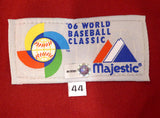 Juan Colmenarez Venezuela 2006 WBC Game Worn Red Jersey Unsigned MLB Holo #BB020831
