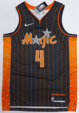 Orlando Magic Jalen Suggs Autographed Black Nike Jersey Beckett BAS QR #XP14123178